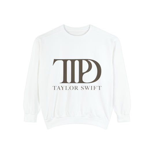 The Tortured Poets Department Unisex Garment-Dyed Sweatshirt