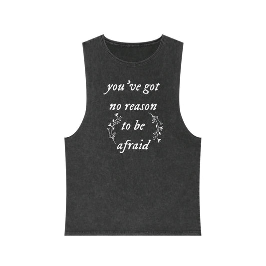 No Reason Unisex Stonewash Tank Top