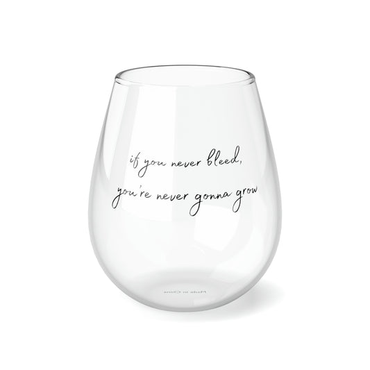 Stemless Wine Glass, 11.75oz