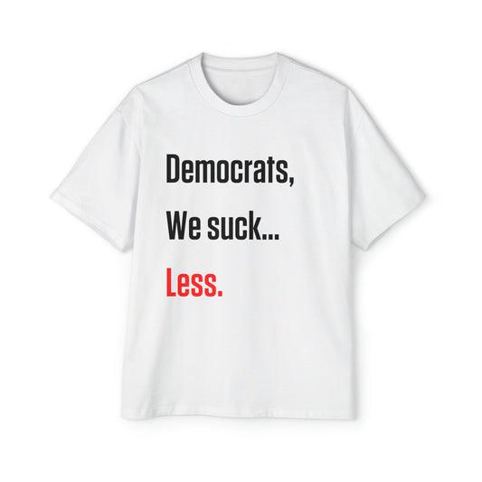 Democrats Men's Heavy Oversized Tee