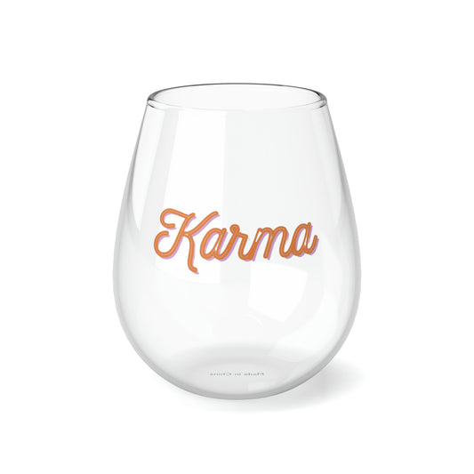 Karma Stemless Wine Glass