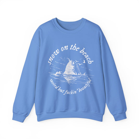 Snow on the Beach Unisex Heavy Blend™ Crewneck Sweatshirt